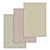 Premium Carpets Set: 3 High-Quality Variants 3D model small image 1