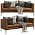 Modern Cor_Sofa_PILOTIS: Stylish, Comfortable, and Versatile 3D model small image 1
