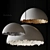 PostKrisi 49: Unique Ceiling Light 3D model small image 1