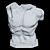 Title: Laocoon Torso Sculpture - Timeless Elegance 3D model small image 4