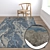 Premium Texture Carpets Set 3D model small image 5