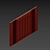 Premium Headboard: 3DMax 2015 3D model small image 2