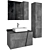 Edinburgh Bathroom Furniture Set 3D model small image 2