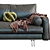 BLUES Interface Sofa: Modern and Stylish Addition to Your Living Room 3D model small image 2