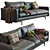 BLUES Interface Sofa: Modern and Stylish Addition to Your Living Room 3D model small image 3