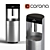 Ariston Dispenser Stand: Ergonomic and Innovative Solution for Indoor and Outdoor Spaces 3D model small image 1