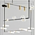 Art Deco Pendant Light Collection 3D model small image 5