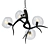 Elegant Ersa Crystal Chandelier 3D model small image 1