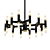 Elegant Draven Chandelier 3D model small image 1