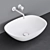 Vallone Positano: Elegant Sink & Mixer 3D model small image 2