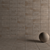 Modern Concrete Wall Tiles 3D model small image 4