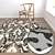 Luxury Carpet Set: Versatile Textures 3D model small image 5