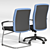 Fursys CH2200: Versatile Office Chair! 3D model small image 2