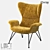 LoftDesign Armchair 10837: Stylish and Comfortable 3D model small image 1