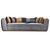 Laredo Compact Sofa: Stylish and Versatile 3D model small image 2