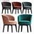 Fendi Casa Doyle Dining Chair: Elegant and Stylish Seating 3D model small image 1