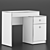 Nord Dressing Table: Sleek and Scandinavian 3D model small image 4