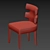 Luxury Gaia Dining Chair 3D model small image 4