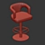 Elegant Karoo II Counter Stool 3D model small image 2