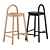 Modern Eco-Friendly Bobby Bar Stool 3D model small image 1