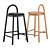 Modern Eco-Friendly Bobby Bar Stool 3D model small image 2