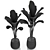 Exquisite Plants Collection 310 3D model small image 4