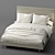 Sleek and Modern Cayman Platform Bed 3D model small image 2