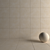 Galaxy Cream Concrete Wall Tiles 3D model small image 4