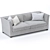 Sleek Cordian 3-4 Seater Sofa 3D model small image 2