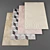 Elegant Collection: De dimora Rugs 3D model small image 1