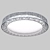 Sleek LED Circle Ceiling Light 3D model small image 1