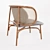 Suzenne Rattan Divani: Game-Ready Chair 3D model small image 4