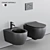 Elegant Moon Wall-Hung WC 3D model small image 1