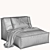 Elevated Comfort: Mareta XL Lounge 3D model small image 3