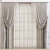 Revamped Curtain: Streamlined Design 3D model small image 1