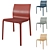 Ondarreta Silu Galleta: Stylish and Versatile Dining Chair 3D model small image 1