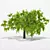 Vintage Apple Tree 5S Sculpture 3D model small image 3