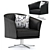 Luxury DS 291-f4 Chair 3D model small image 1