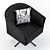 Luxury DS 291-f4 Chair 3D model small image 4