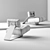 Title: Niemeyer Aran Lounge Chair 1975 3D model small image 2