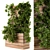 Lush Ivy Plants for Stylish Plant Boxes 3D model small image 1