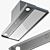 Elica Boxin Plus: Sleek Built-In Hood 3D model small image 6