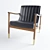 Essential Home Hudson Armchair: Art Deco Style 3D model small image 5