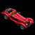 Vintage Alfa Romeo Roadster 3D model small image 2