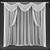 Elegant Silk Curtain Set 3D model small image 2