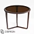 Modern Walnut Dining Table: D Seregin 3D model small image 1