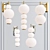 Elegant Pearl Glass Wall Lamp 3D model small image 1