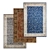 Luxury Carpets Set 924 3D model small image 1