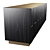 Sleek Contemporary Bamax Sideboard 3D model small image 2