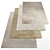 Modern Style Rug Set 3D model small image 1